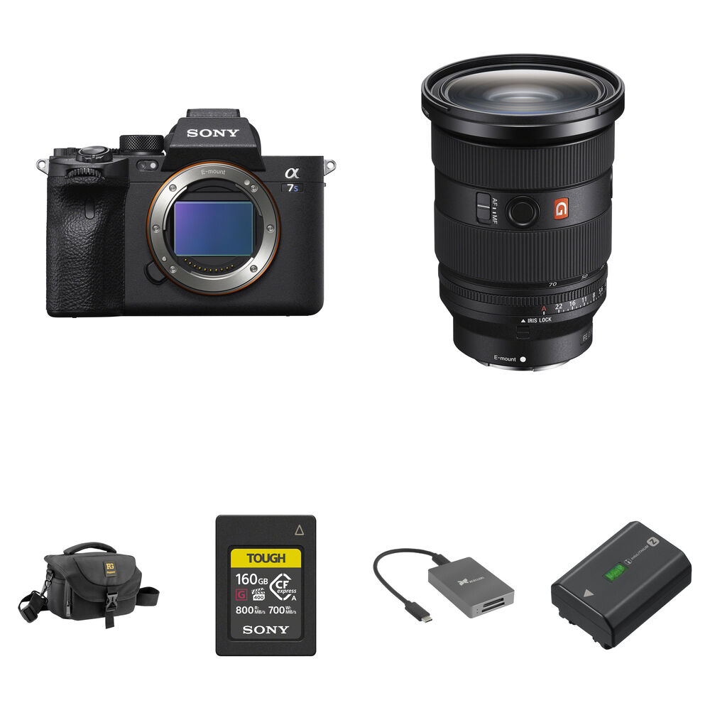 Беззеркальная камера Sony a7S III Mirrorless Camera with 24-70mm f/2.8 II Lens and
Беззеркальная камера Sony a7S III Mirrorless Camera with 24-70mm f/2.8 II Lens and