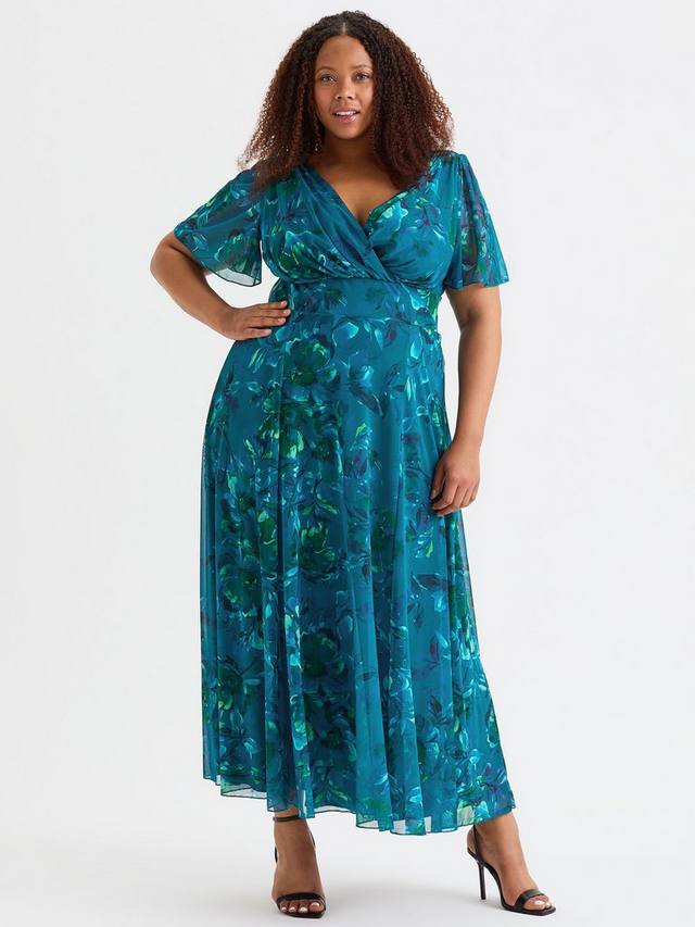 Макси-платье isabelle с плавающим рукавом Scarlett & Jo, бирюзовый
Макси-платье isabelle с плавающим рукавом Scarlett & Jo, бирюзовый