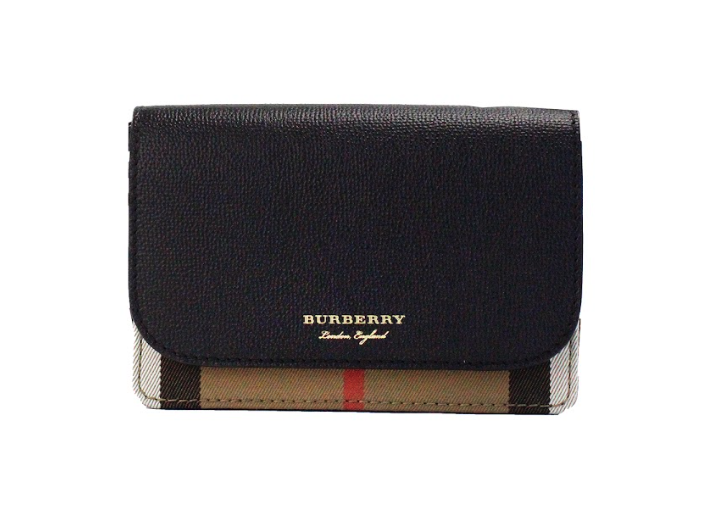 Сумка через плечо из черной кожи Derby в клетку Hampshire Small House Check Canvas Burberry
Сумка через плечо из черной кожи Derby в клетку Hampshire Small House Check Canvas Burberry