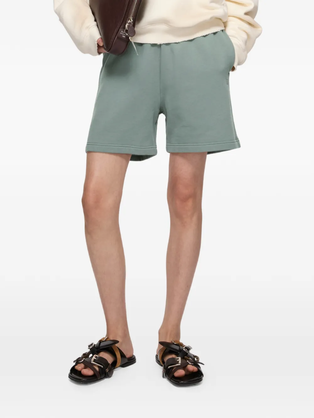 Шорты с нашивкой-логотипом Acne Studios, зеленый
Шорты с нашивкой-логотипом Acne Studios, зеленый
