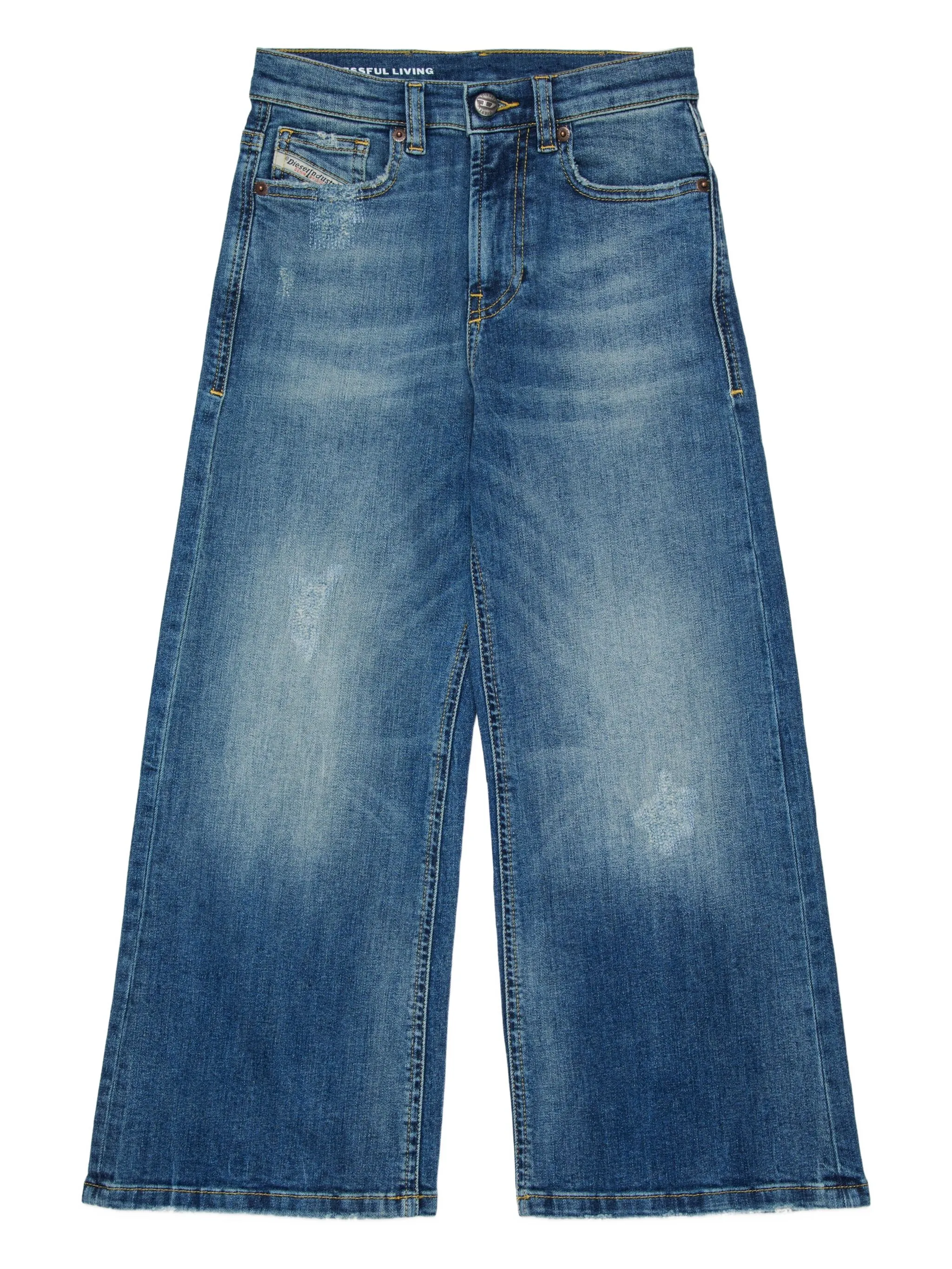 Джинсы D-Argjx-J с эффектом потертости Diesel Kids, синий
Джинсы D-Argjx-J с эффектом потертости Diesel Kids, синий