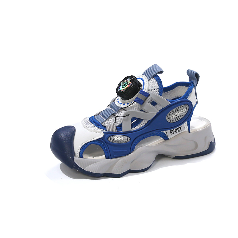 Детские сандалии с низким верхом, нескользящие, износостойкие, дышащие RHOBESAM, синий
Детские сандалии с низким верхом, нескользящие, износостойкие, дышащие RHOBESAM, синий