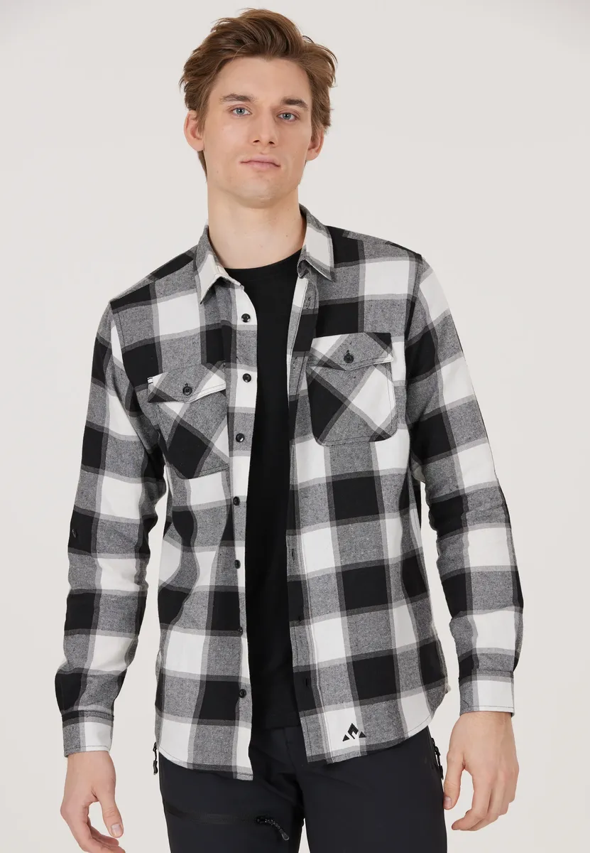 Флисовая рубашка WHISTLER "Каспар" из мягкого хлопкового материала, черный 
Флисовая рубашка WHISTLER "Каспар" из мягкого хлопкового материала, черный