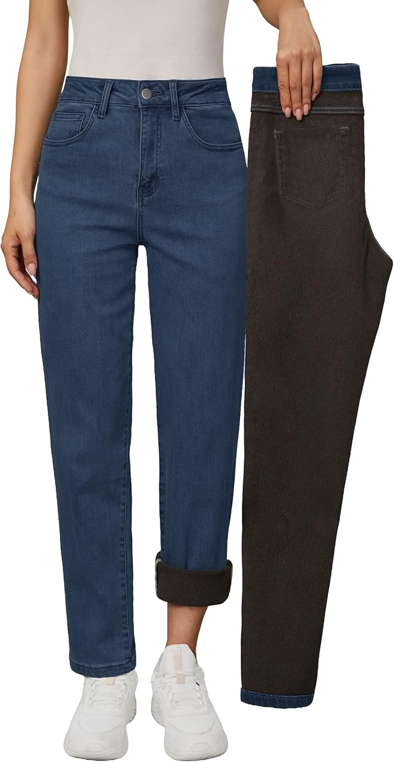 Arach&Cloz женские утепленные джинсы на тонком флисе с высокой посадкой
Arach&Cloz женские утепленные джинсы на тонком флисе с высокой посадкой