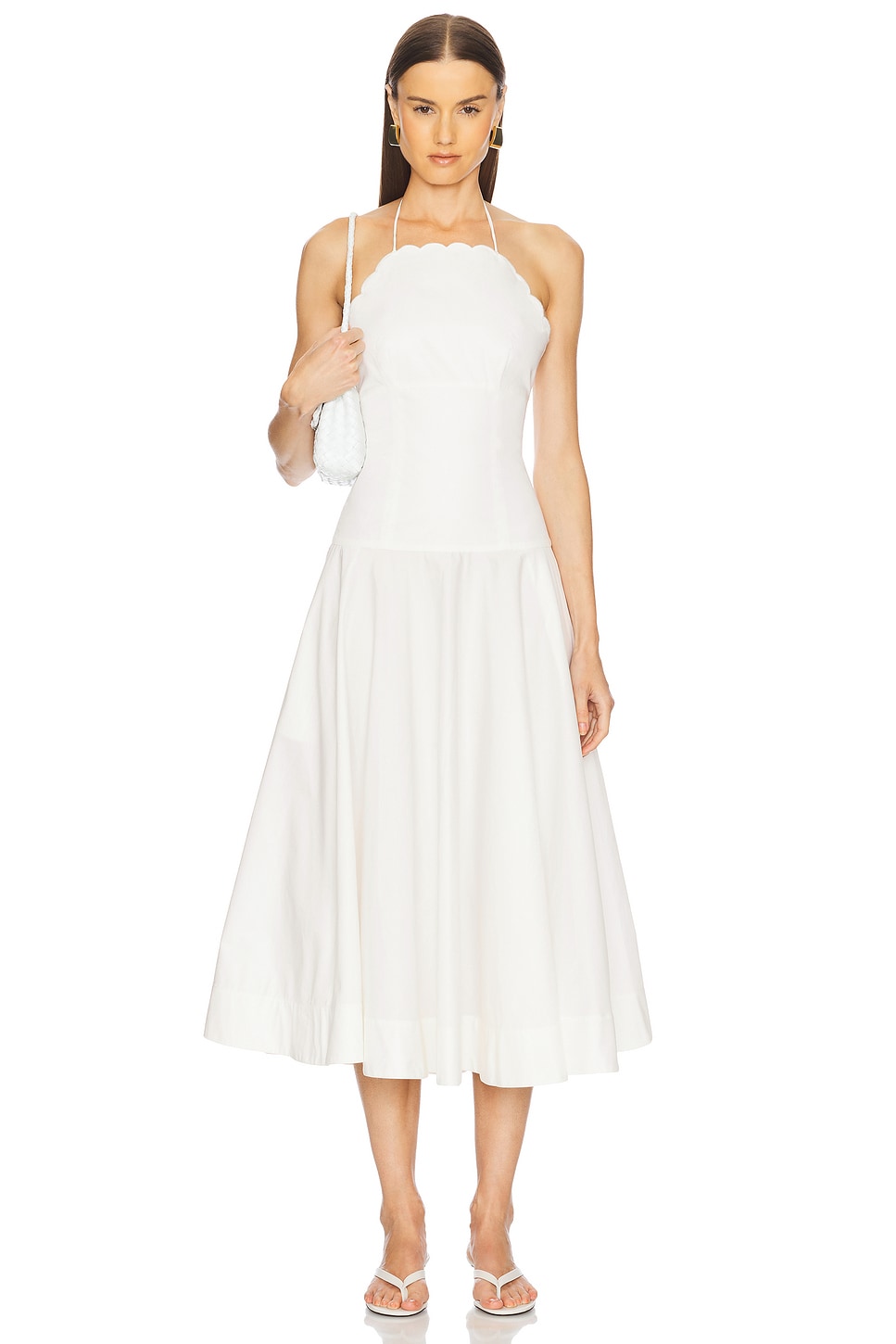 Midi-платье marianna brenna от L'Academie, white 
Midi-платье marianna brenna от L'Academie, white