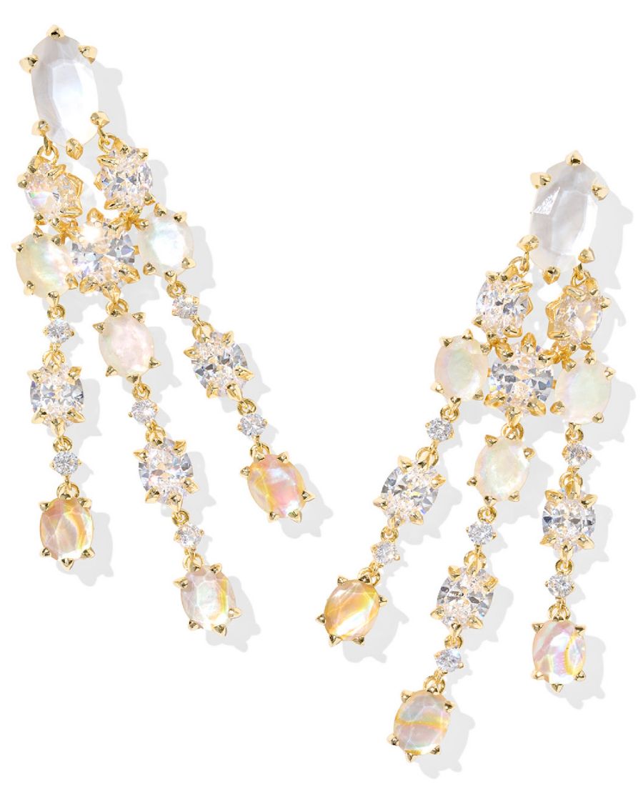 Серьги-подвески с несколькими камнями Kendra Scott, Gold White Mix
Серьги-подвески с несколькими камнями Kendra Scott, Gold White Mix