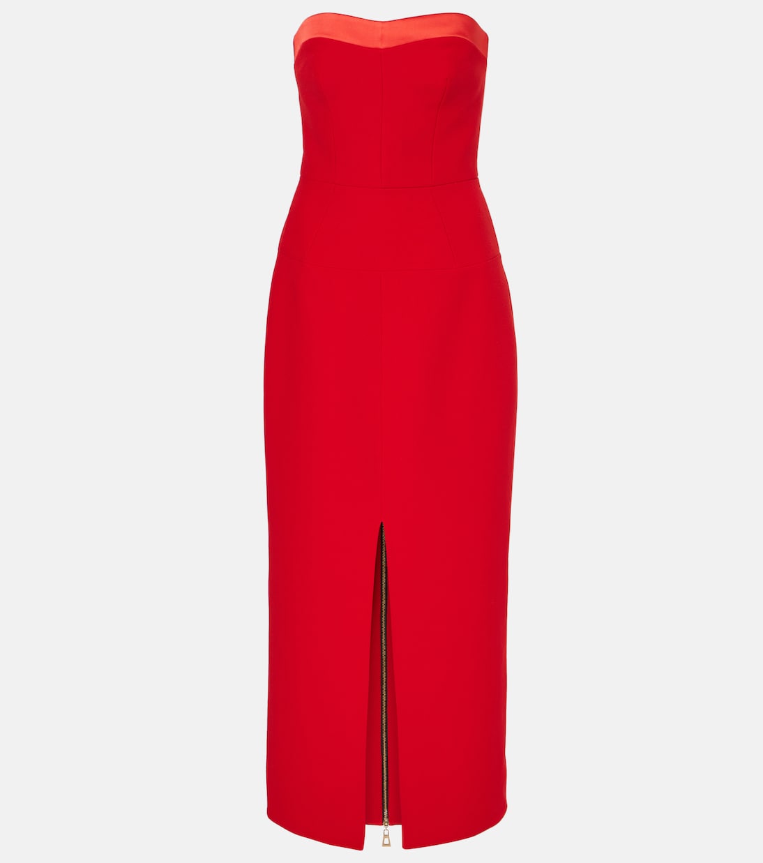 Платье миди Sydney с атласной отделкой Safiyaa, Scarlet Red On Dazzling Red 
Платье миди Sydney с атласной отделкой Safiyaa, Scarlet Red On Dazzling Red