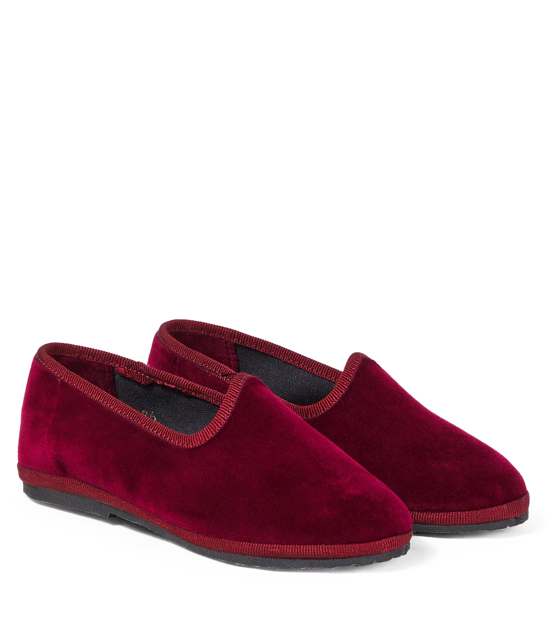 Бархатные балетки Il Gufo, бордовый
Бархатные балетки Il Gufo, бордовый