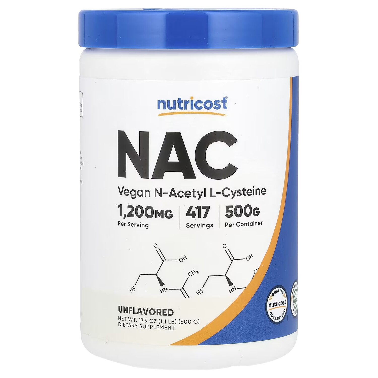 NAC, без вкуса, 17,9 унции (500 г) Nutricost
NAC, без вкуса, 17,9 унции (500 г) Nutricost