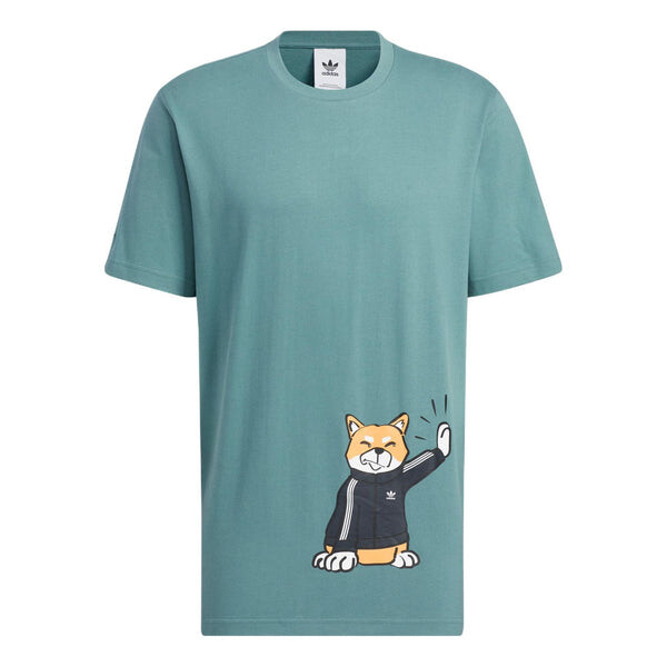 Футболка Men's adidas Cartoon Puppy Straight Casual Sports Short Sleeve Green T-Shirt, мультиколор
Футболка Men's adidas Cartoon Puppy Straight Casual Sports Short Sleeve Green T-Shirt, мультиколор