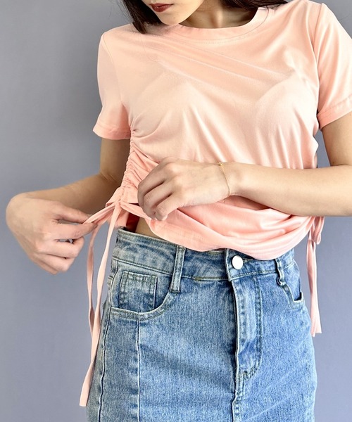 Футболка с боковой лентой Silly, розовый
Футболка с боковой лентой Silly, розовый