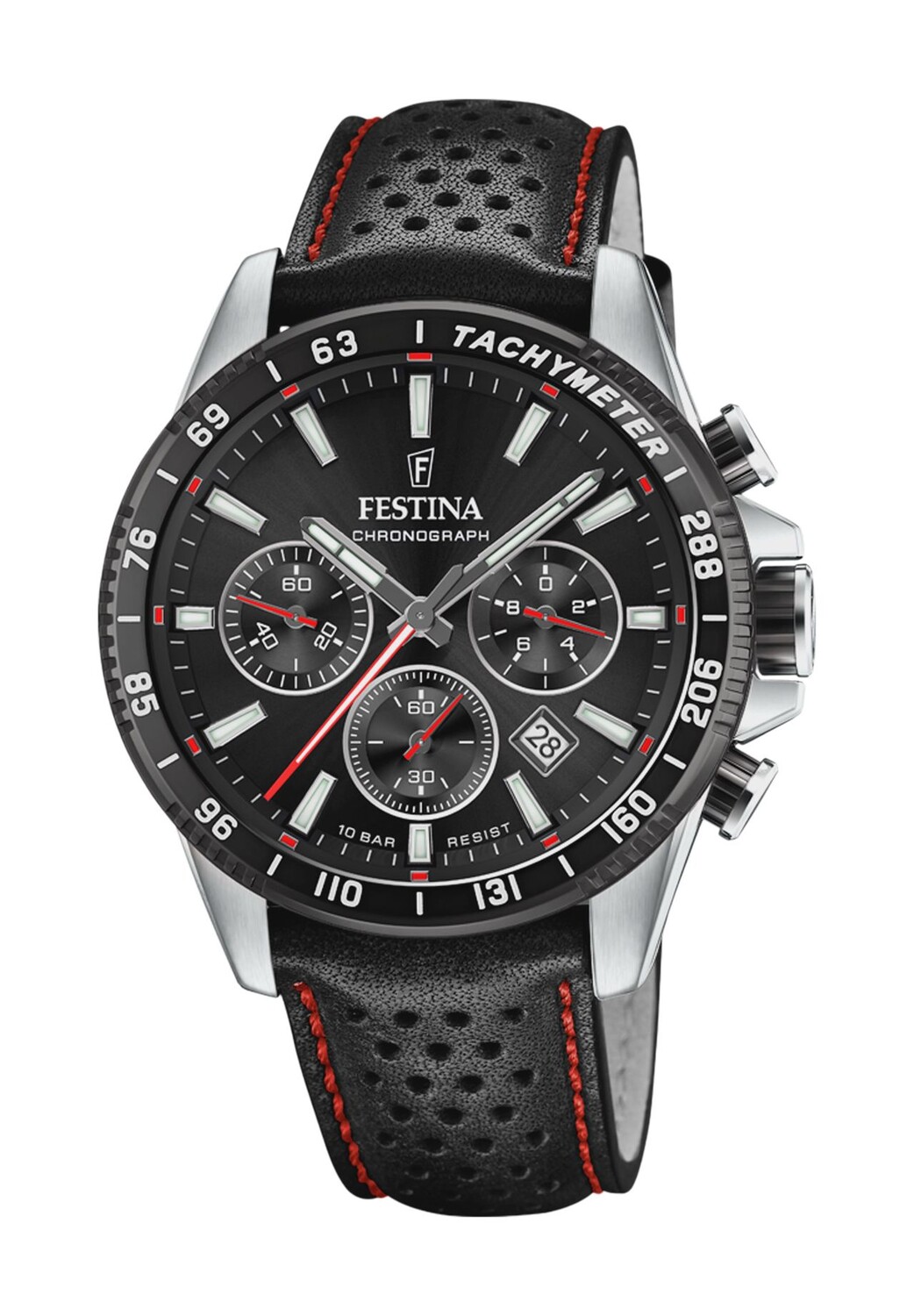 Мужской хронограф F20561 FESTINA, цвет Silber Schwarz
Мужской хронограф F20561 FESTINA, цвет Silber Schwarz