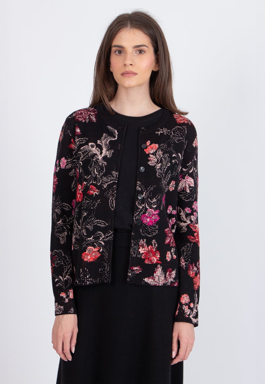 Кардиган Ivko JACQUARD FURNISHING FLORALS PATTERN, Chocolate Black/Black
Кардиган Ivko JACQUARD FURNISHING FLORALS PATTERN, Chocolate Black/Black