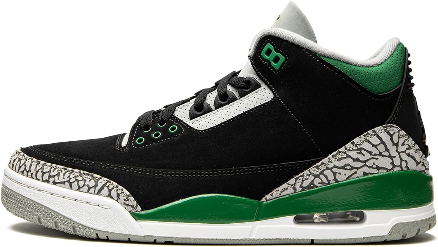 Мужские кроссовки Nike Jordan Air 3 Retro CK5692 600, белый/зеленый
Мужские кроссовки Nike Jordan Air 3 Retro CK5692 600, белый/зеленый