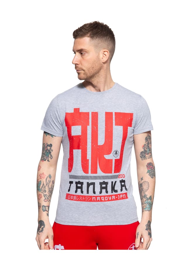 Футболка с контрастным принтом Akito Tanaka, серый
Футболка с контрастным принтом Akito Tanaka, серый