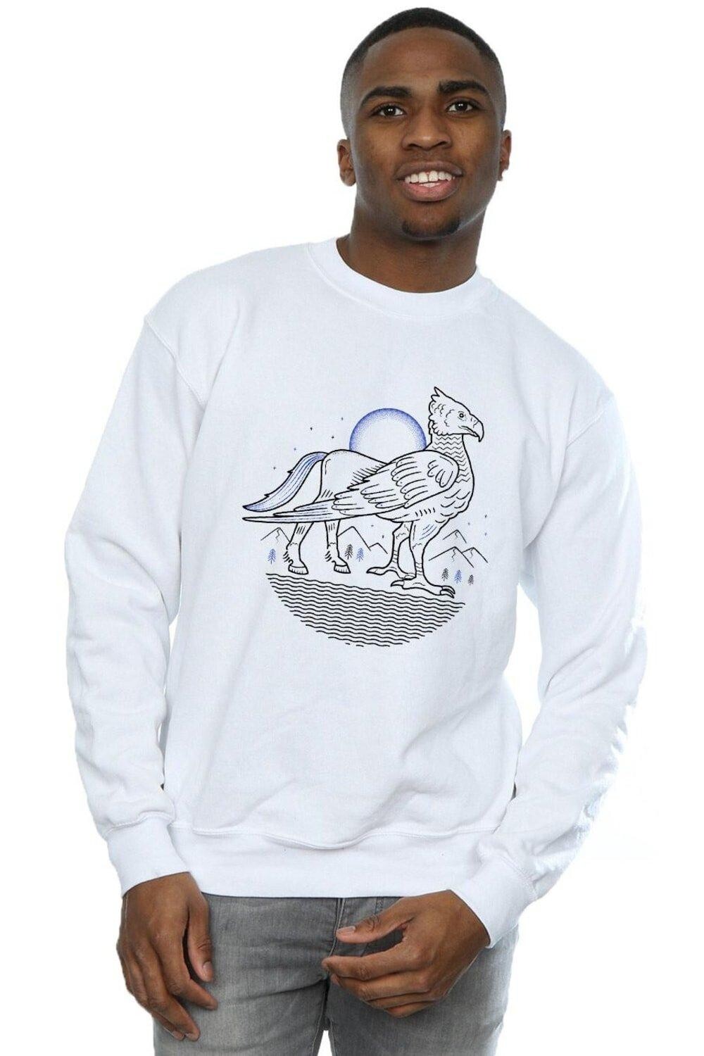 Толстовка с рисунком Buckbeak Line Art Harry Potter, белый
Толстовка с рисунком Buckbeak Line Art Harry Potter, белый