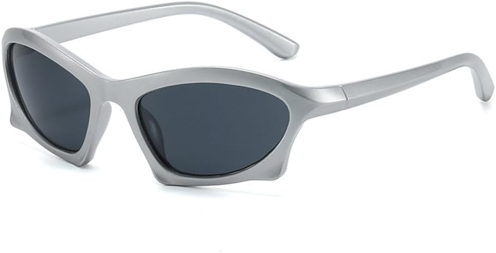 Модные солнцезащитные очки в стиле стимпанк для женщин и мужчин, солнцезащитные очки в стиле панк, женские зеркальные очки с защитой от УФ-излучения UV400 MTZJH, Silver Gray
Модные солнцезащитные очки в стиле стимпанк для женщин и мужчин, солнцезащитные очки в стиле панк, женские зеркальные очки с защитой от УФ-излучения UV400 MTZJH, Silver Gray