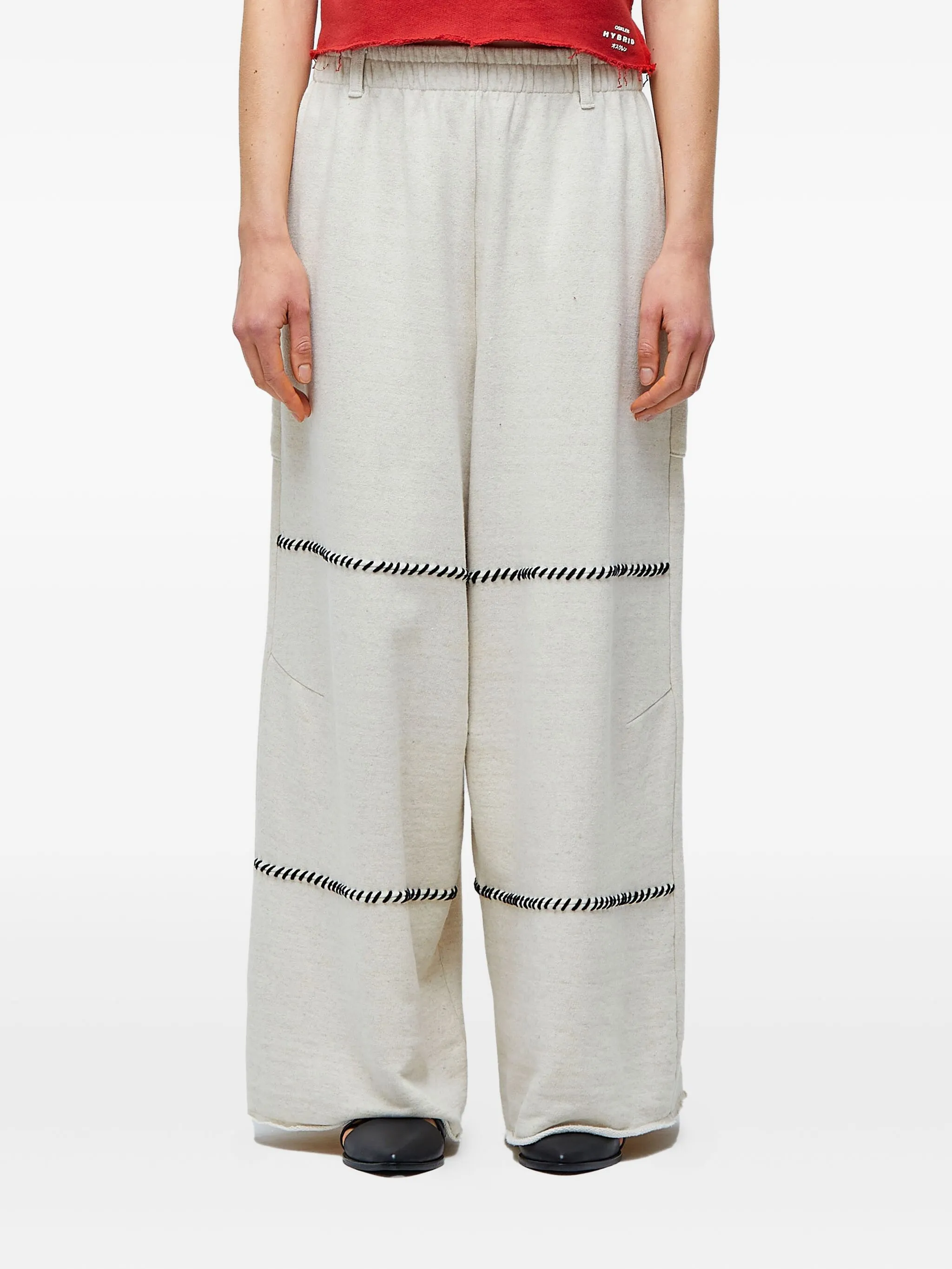 Брюки с декоративной строчкой Osklen, белый
Брюки с декоративной строчкой Osklen, белый