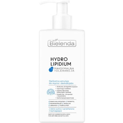Bielenda Hydro Lipidium Нежная очищающая эмульсия для сухой и чувствительной кожи 300мл
Bielenda Hydro Lipidium Нежная очищающая эмульсия для сухой и чувствительной кожи 300мл