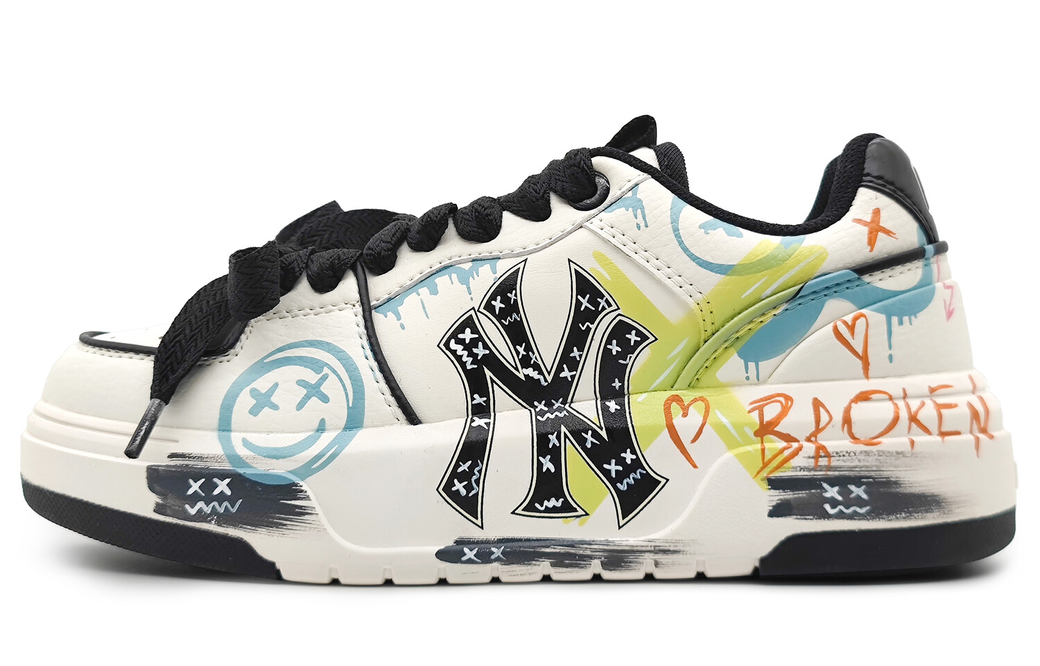Кроссовки MLB New York Yankees Skateboarding Shoes Unisex Low-top Green/Blue/Orange, белый
Кроссовки MLB New York Yankees Skateboarding Shoes Unisex Low-top Green/Blue/Orange, белый