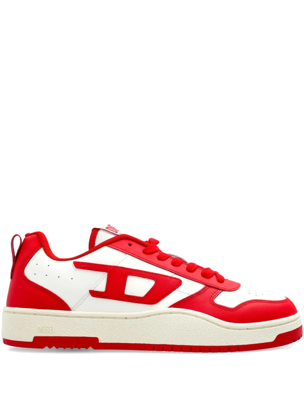 Кожаные кроссовки S-Ukiyo с логотипом DIESEL, красный
Кожаные кроссовки S-Ukiyo с логотипом DIESEL, красный