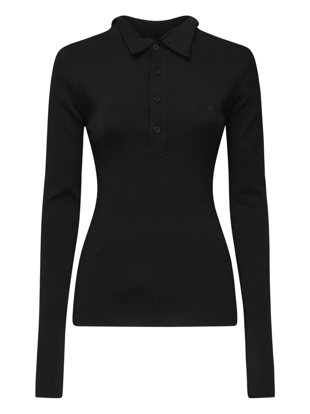 Рубашка поло в рубчик BALENCIAGA, черный
Рубашка поло в рубчик BALENCIAGA, черный