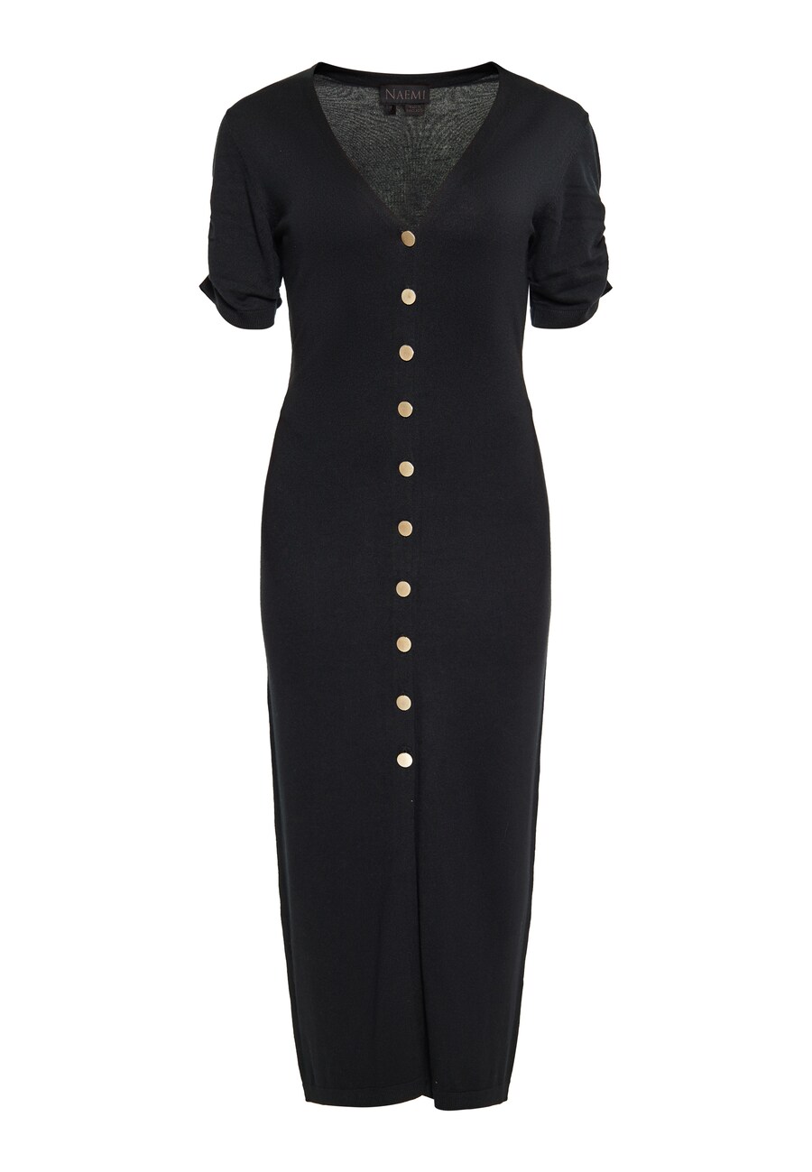 Вязаное платье NAEMI Knitted dress, черный
Вязаное платье NAEMI Knitted dress, черный