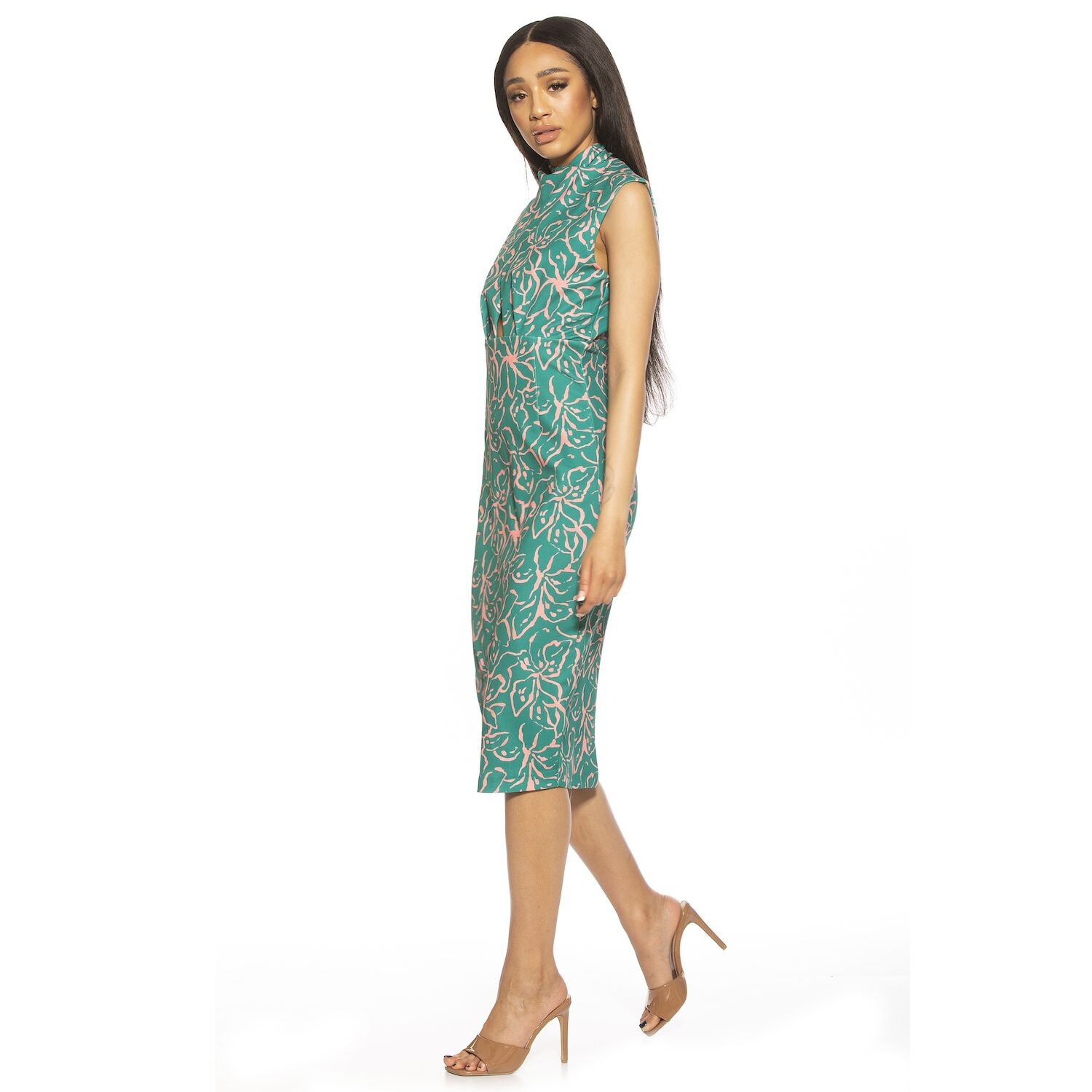 Женское платье-футляр с драпированным лифом и вырезом ALEXIA ADMOR Elouise ALEXIA ADMOR
Женское платье-футляр с драпированным лифом и вырезом ALEXIA ADMOR Elouise ALEXIA ADMOR