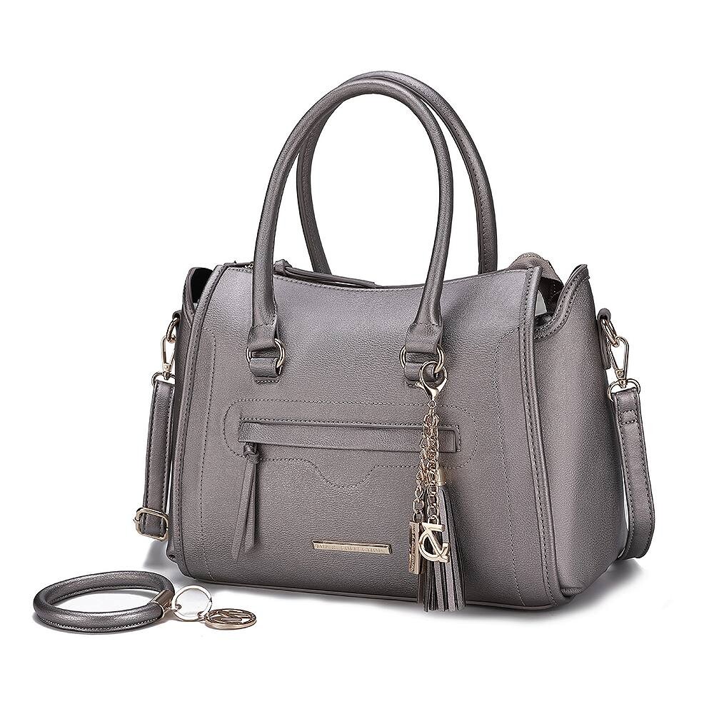 Коллекция MKF Сумка Valeria с ремешком Брелок для ключей с подвеской M от Mia K MKF Collection, цвет Pewter
Коллекция MKF Сумка Valeria с ремешком Брелок для ключей с подвеской M от Mia K MKF Collection, цвет Pewter