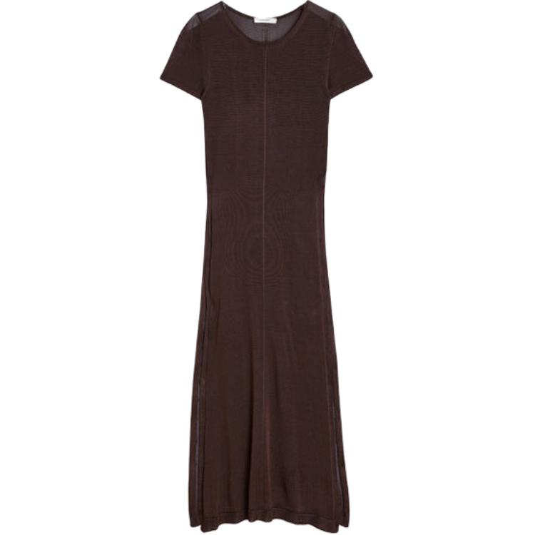Макси-платье с разрезом по боку и круглым вырезом Lemaire, Chocolate
Макси-платье с разрезом по боку и круглым вырезом Lemaire, Chocolate