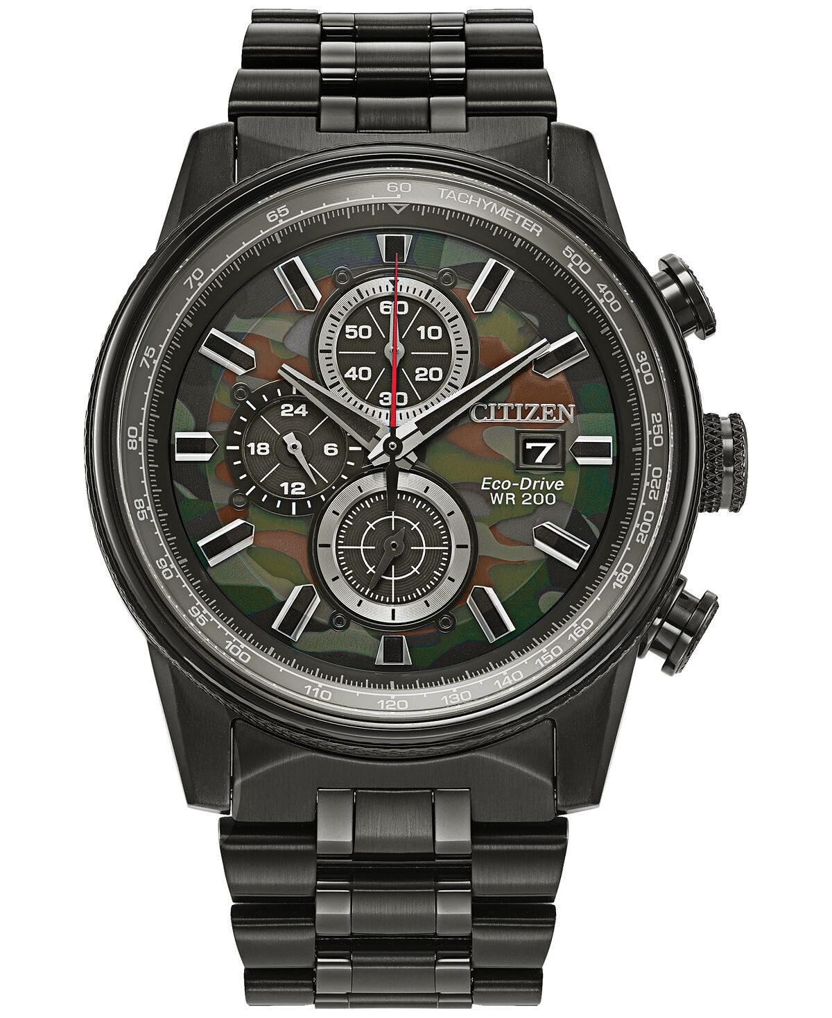 Eco-Drive Мужские часы с хронографом Nighthawk, черные часы с браслетом из нержавеющей стали, 43 мм Citizen
Eco-Drive Мужские часы с хронографом Nighthawk, черные часы с браслетом из нержавеющей стали, 43 мм Citizen