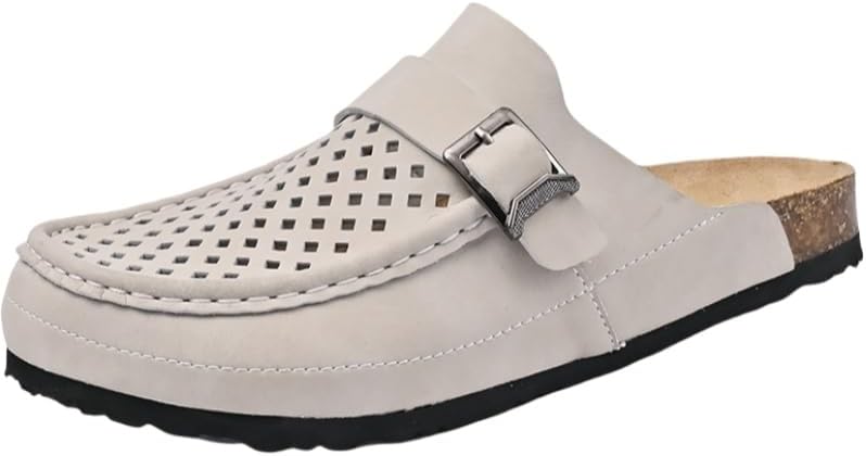 Мужские повседневные сандалии, дышащие и противоскользящие закрытые рыбацкие туфли, удобные летние тапочки Clolinde, белый
Мужские повседневные сандалии, дышащие и противоскользящие закрытые рыбацкие туфли, удобные летние тапочки Clolinde, белый