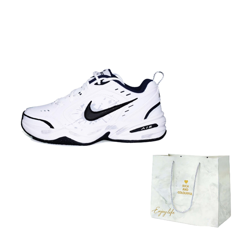 Nike Кроссовки Air Monarch 4 Black Warrior Leather Abrasion Resistant Low top Chunky Unisex Black White
Nike Кроссовки Air Monarch 4 Black Warrior Leather Abrasion Resistant Low top Chunky Unisex Black White