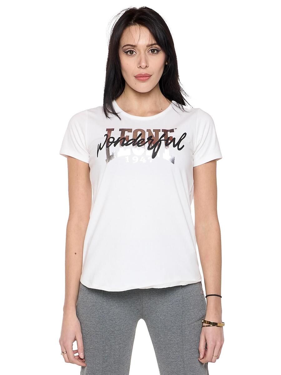 LEONE 1947 APPAREL Футболка женская с коротким рукавом Жемчужина.
LEONE 1947 APPAREL Футболка женская с коротким рукавом Жемчужина.