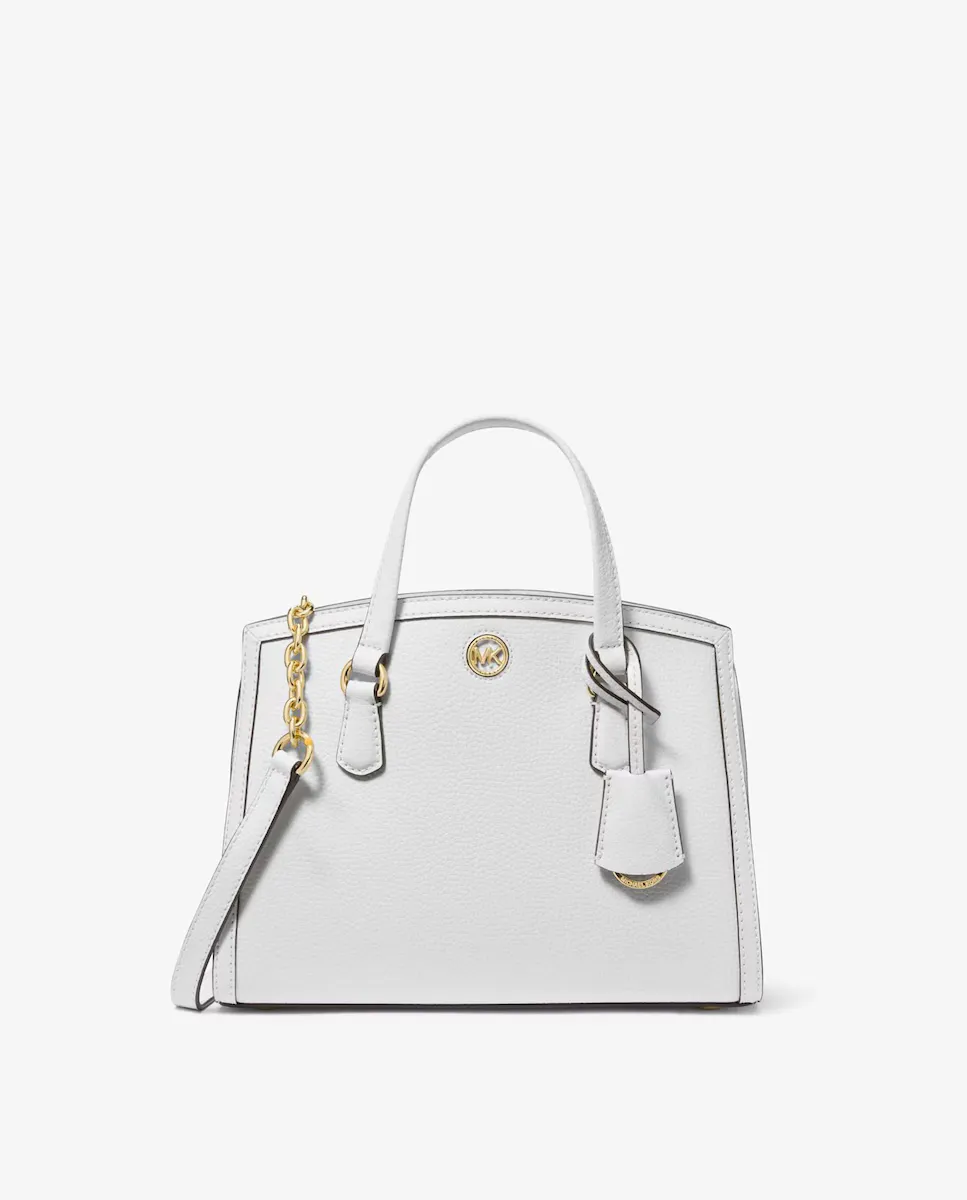 Сумка Chantal из кожи, трансформируемая в сумку через плечо Michael Michael Kors, белый
Сумка Chantal из кожи, трансформируемая в сумку через плечо Michael Michael Kors, белый