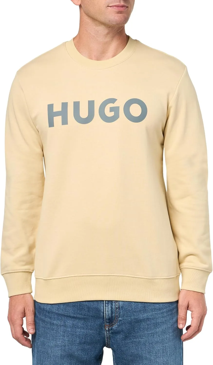 HUGO Мужской свитшот с большим логотипом
HUGO Мужской свитшот с большим логотипом