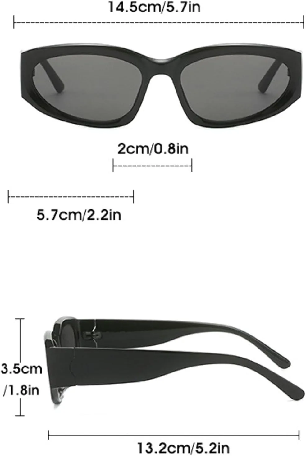 Модные солнцезащитные очки «кошачий глаз» для женщин, солнцезащитные очки UV400 для мужчин, трендовые солнцезащитные очки с градиентным покрытием Melrose, C3grey
Модные солнцезащитные очки «кошачий глаз» для женщин, солнцезащитные очки UV400 для мужчин, трендовые солнцезащитные очки с градиентным покрытием Melrose, C3grey