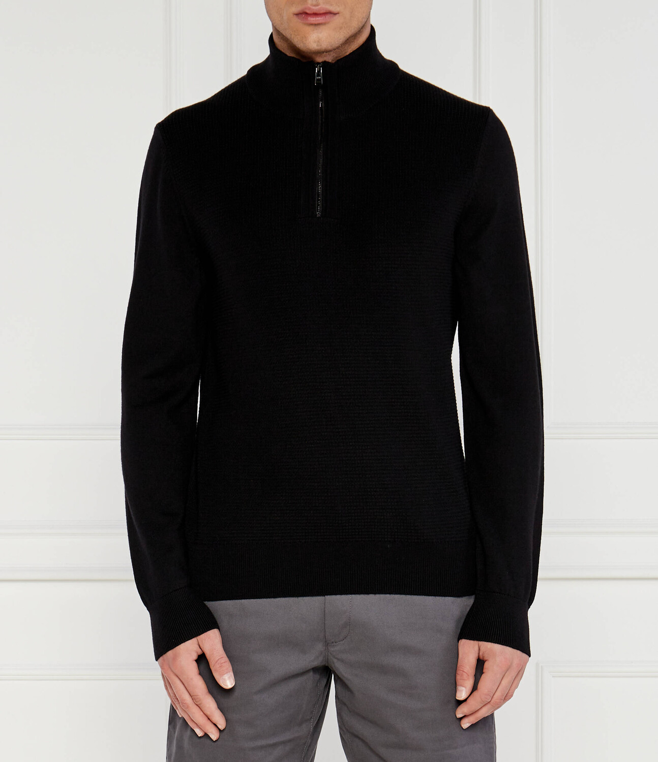 Свитер из шерсти BOSS BLACK Dambino Regular Fit, черный
Свитер из шерсти BOSS BLACK Dambino Regular Fit, черный