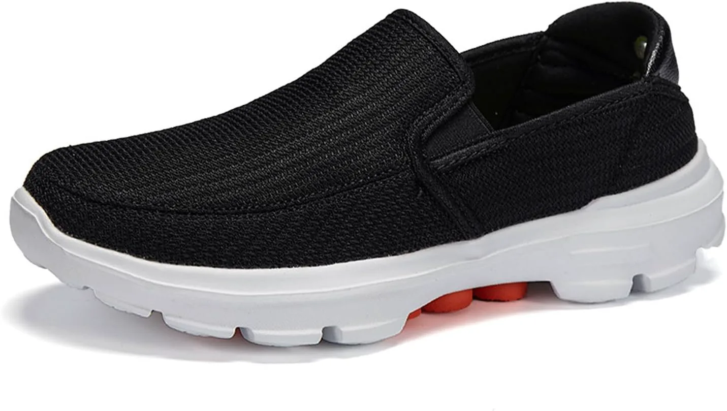 Мужские дышащие слипоны Aceptolcom, кроссовки для ходьбы, повседневные удобные сетчатые эластичные нескользящие лоферы на платформе, спортивная обувь, черный
Мужские дышащие слипоны Aceptolcom, кроссовки для ходьбы, повседневные удобные сетчатые эластичные нескользящие лоферы на платформе, спортивная обувь, черный