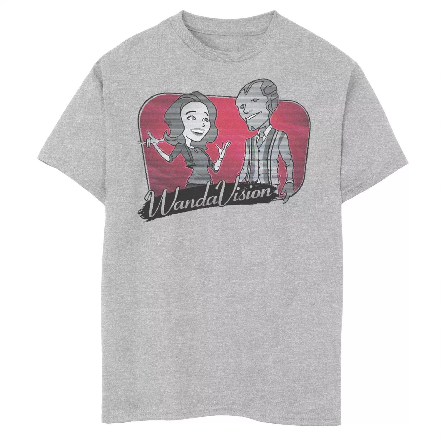 Футболка с рисунком мультфильма «Ванда и Вижн» в стиле 50-х годов для мальчиков 8–20 лет Marvel WandaVision Marvel
Футболка с рисунком мультфильма «Ванда и Вижн» в стиле 50-х годов для мальчиков 8–20 лет Marvel WandaVision Marvel