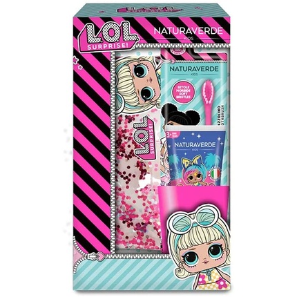 Детский Lol Surprise! Набор для ухода за полостью рта - зубная щетка и зубная паста 75 мл Naturaverde
Детский Lol Surprise! Набор для ухода за полостью рта - зубная щетка и зубная паста 75 мл Naturaverde