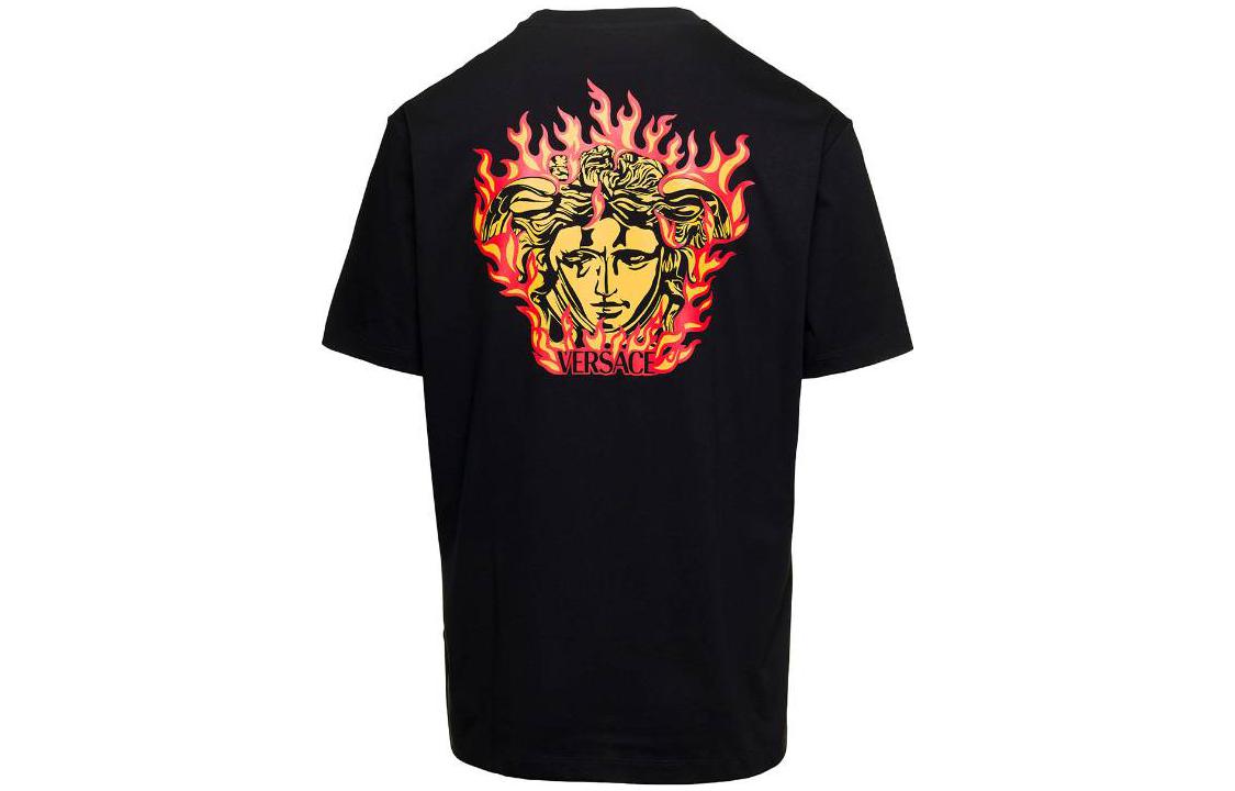 Футболка с вышитым логотипом VERSACE, черная
Футболка с вышитым логотипом VERSACE, черная