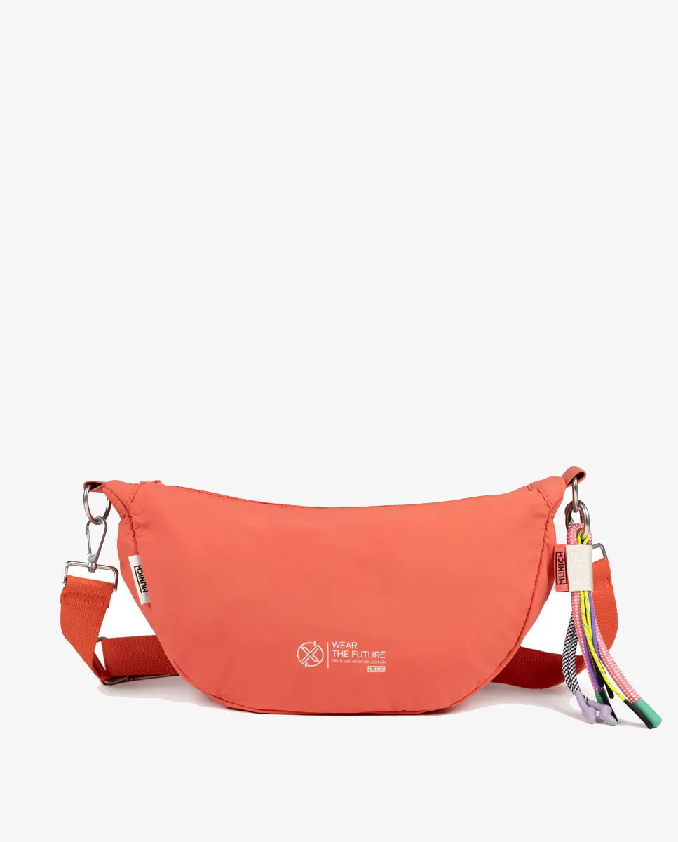 Сумка-хобо из переработанного полиамида Munich, коралловый
Сумка-хобо из переработанного полиамида Munich, коралловый