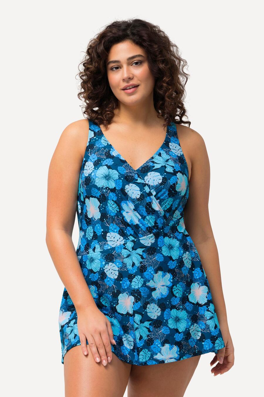 ULLA POPKEN Женский купальник с цветочным принтом, мягкими чашечками и запахом
ULLA POPKEN Женский купальник с цветочным принтом, мягкими чашечками и запахом