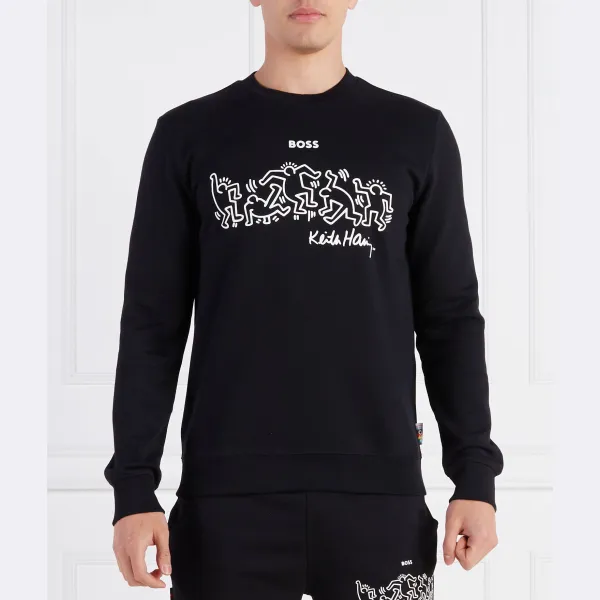 Толстовка стандартного кроя с капюшоном Boss, черный
Толстовка стандартного кроя с капюшоном Boss, черный