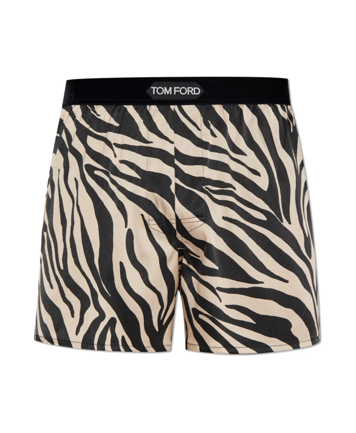 Боксерские шорты с логотипом Tom Ford, бежевый
Боксерские шорты с логотипом Tom Ford, бежевый