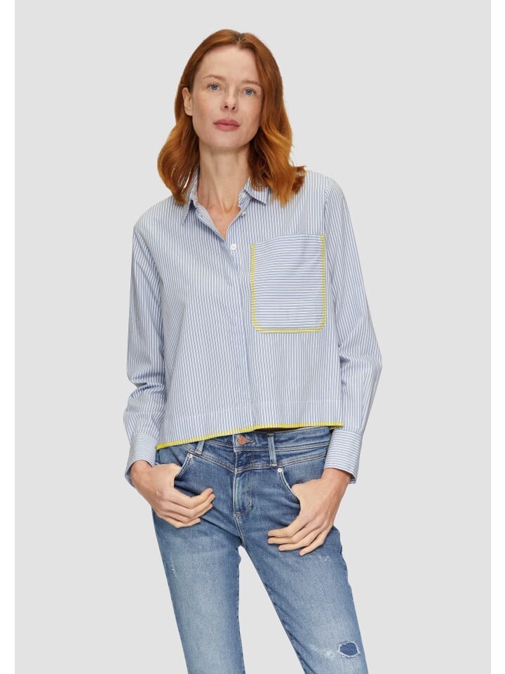 Блуза sOliver langarm, синий
Блуза sOliver langarm, синий