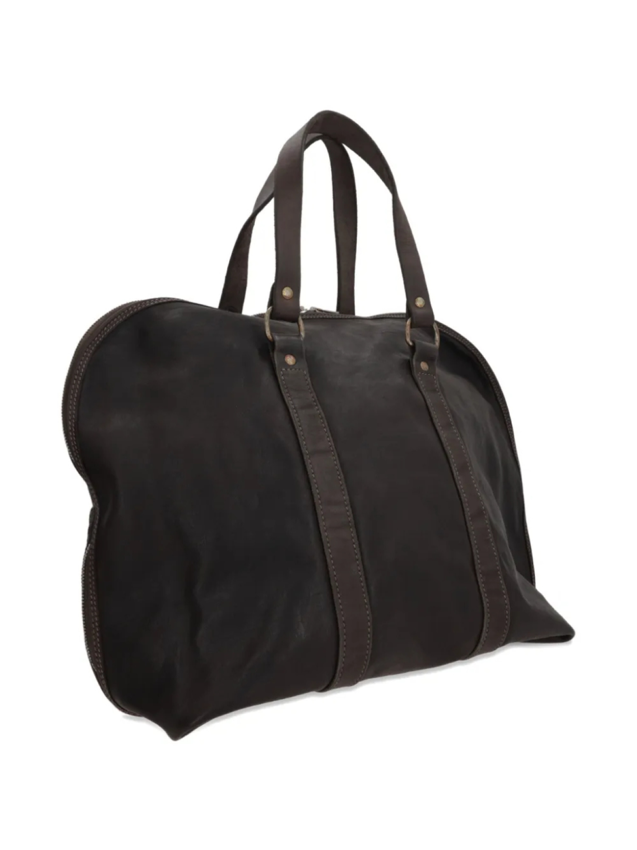 Кожаная сумка-тоут Guidi, коричневый
Кожаная сумка-тоут Guidi, коричневый