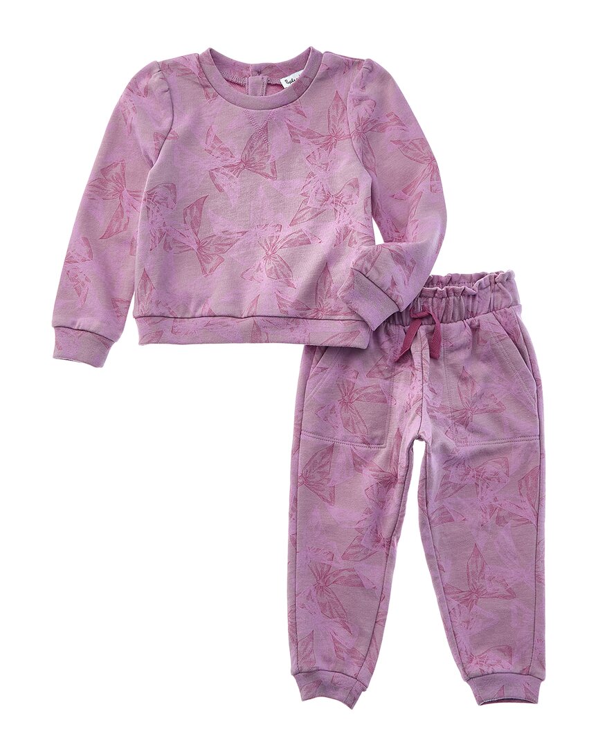 Великолепный комплект из 2-х предметов: свитер и брюки Splendid, розовый 
Великолепный комплект из 2-х предметов: свитер и брюки Splendid, розовый