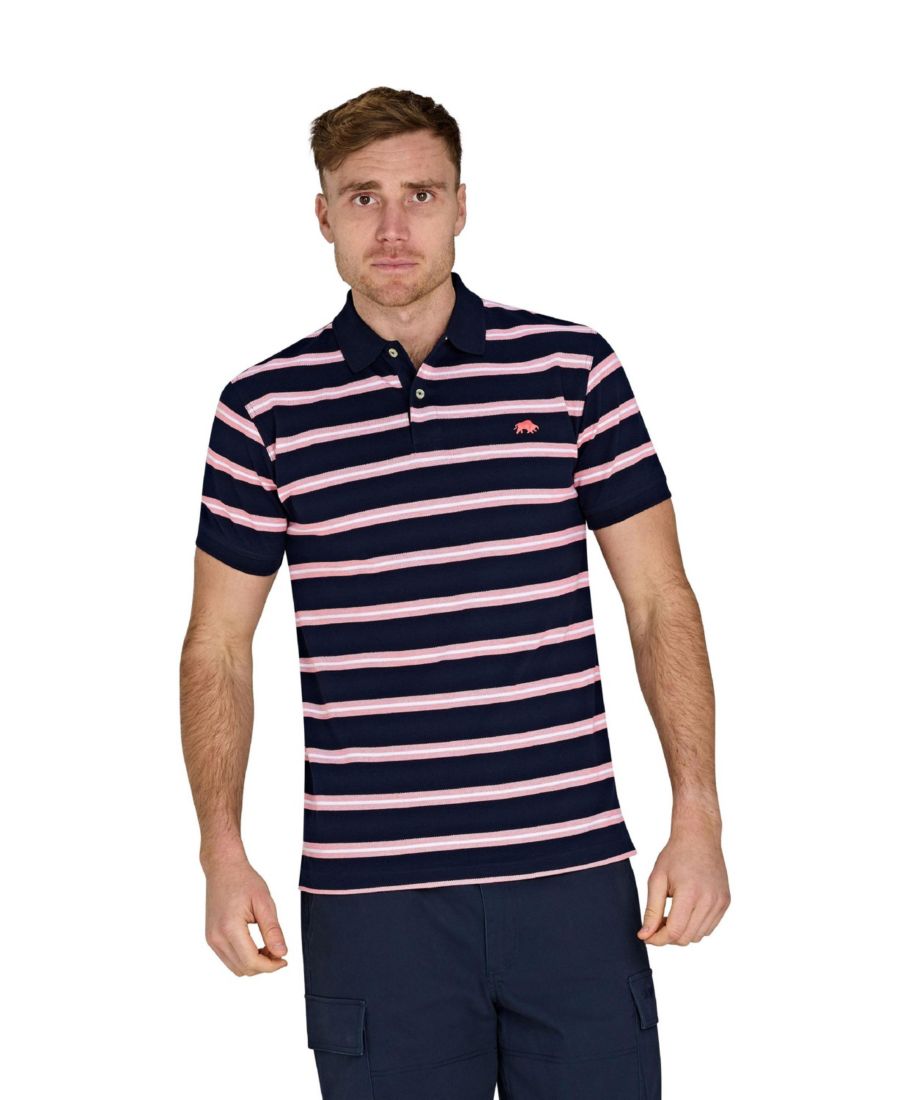 Мужская поло-рубашка в полоску Trio Stripe Raging Bull, Navy, Синий, Мужская поло-рубашка в полоску Trio Stripe Raging Bull, Navy
Мужская поло-рубашка в полоску Trio Stripe Raging Bull, Navy, Синий, Мужская поло-рубашка в полоску Trio Stripe Raging Bull, Navy
